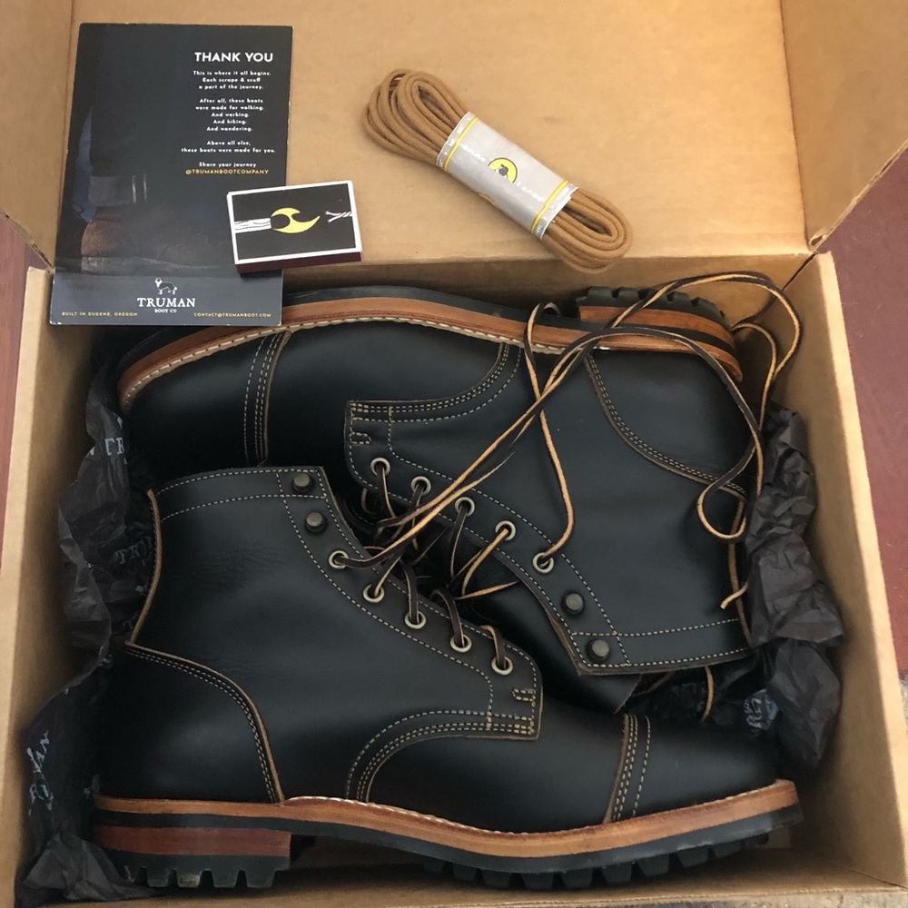 Truman Boot Co hand made leather boots 10.5 D